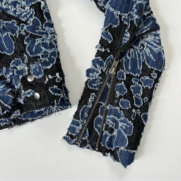 Nicole Miller Artelier NWT Bomber Jacket Small - Picture 6 of 9